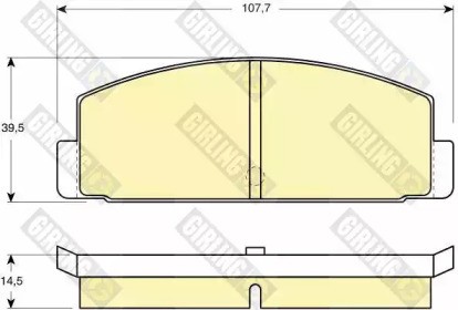 Запчасти для ТО GIRLING для MITSUBISHI GALANT II (A16_) 2.0 GLS (A163)