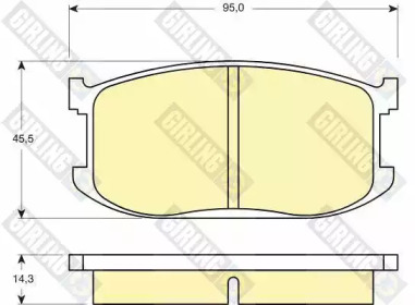 Дополнительные работы GIRLING для MAZDA 323 II (BD) 1.5