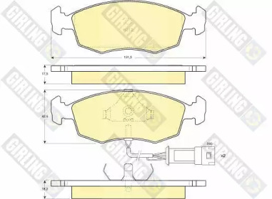 Запчасти для ТО GIRLING для FORD SIERRA Turnier (BNC) 2.8 i 4x4