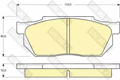 Дополнительные работы GIRLING для HONDA PRELUDE II (AB) 1.8 EX