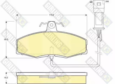 Дополнительные работы GIRLING для FORD SIERRA Хэтчбек (GBC) 1.3