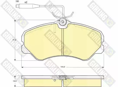 Дополнительные работы GIRLING для PEUGEOT J5 автобус (290P) 2.5 D