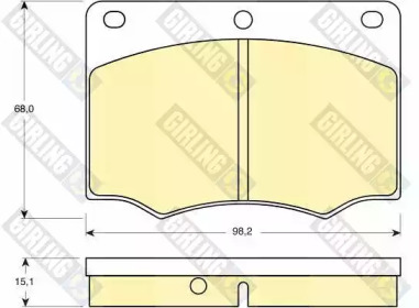 Запчасти для ТО GIRLING для FORD P 100 I 1.6