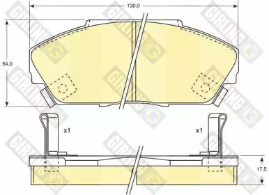 Запчасти для ТО GIRLING для ACURA LEGEND 2.5