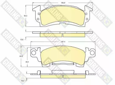 Запчасти для ТО GIRLING для CHEVROLET ASTRO автобус 4.3