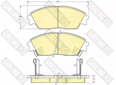 Дополнительные работы GIRLING для HONDA CIVIC II Shuttle (EE) 1.5 i 16V (EE2)