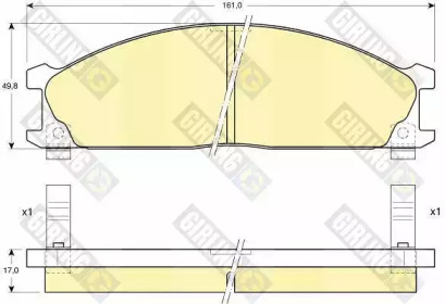 Запчасти для ТО GIRLING для NISSAN VANETTE Фургон (C22) 1.5