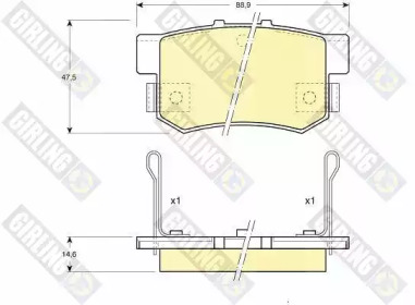 Дополнительные работы GIRLING для ACURA LEGEND 2.7