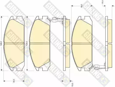 Запчасти для ТО GIRLING для HONDA ACCORD III Aerodeck (CA) 2.0 EX (CA5)