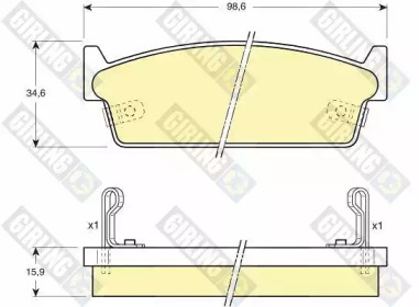 Запчасти для ТО GIRLING для NISSAN CEDRIC Hardtop (Y31) 3.0