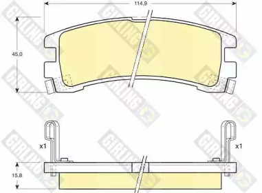 Дополнительные работы GIRLING для NISSAN TERRANO I (WD21) 2.4 i 4WD
