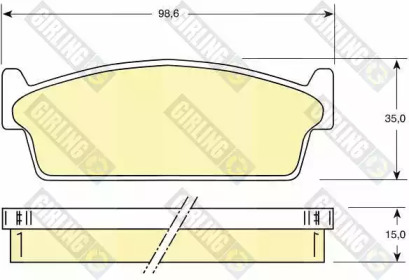 Запчасти для ТО GIRLING для NISSAN 200 SX (S13) 1.8 Turbo