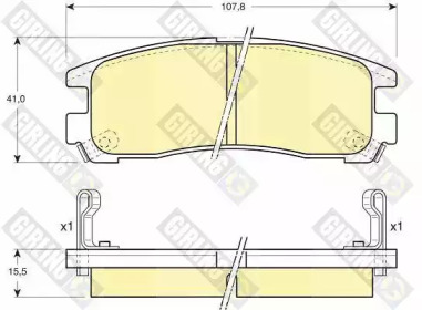 Запчасти для ТО GIRLING для CHRYSLER SEBRING купе (FJ) 2.5 LE