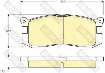 Запчасти для ТО GIRLING для MAZDA 626 III Hatchback (GD) 2.0 16V