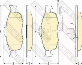 Запчасти для ТО GIRLING для FORD COUGAR (EC_) 2.5 V6 24V