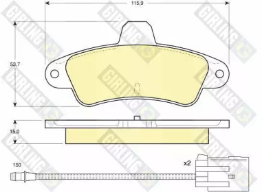 Запчасти для ТО GIRLING для FORD COUGAR (EC_) 2.5 V6 24V