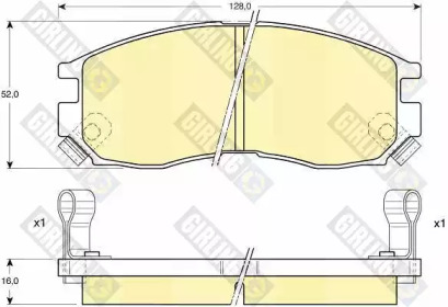 Запчасти для ТО GIRLING для CHRYSLER SEBRING купе (FJ) 2.5 LE
