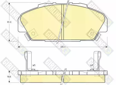 Запчасти для ТО GIRLING для HONDA ACCORD IV (CB) 2.2 i 16V (CB7)