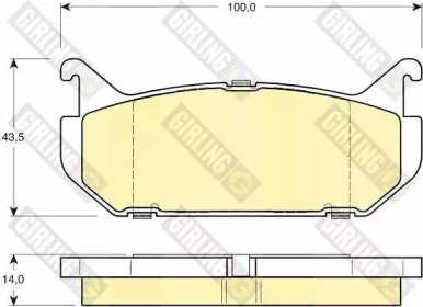 Запчасти для ТО GIRLING для MAZDA 626 IV Hatchback (GE) 2.5 24V