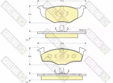Запчасти для ТО GIRLING для VW POLO (6N1) 64 1.9 D
