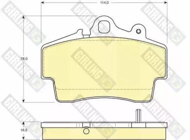 Запчасти для ТО GIRLING для PORSCHE BOXSTER (986) 2.7