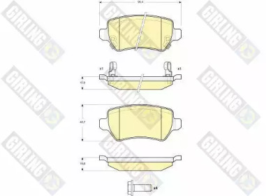 Дополнительные работы GIRLING для CHEVROLET CORSA универсал 1.6 GLS