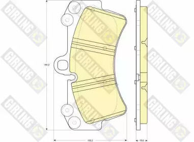 Дополнительные работы GIRLING для PORSCHE CAYENNE (9PA) Turbo 4.5