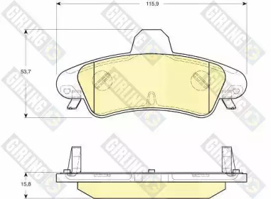 Запчасти для ТО GIRLING для FORD COUGAR (EC_) 2.0 16V