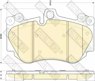 Дополнительные работы GIRLING для PORSCHE CAYENNE (9PA) Turbo 4.5