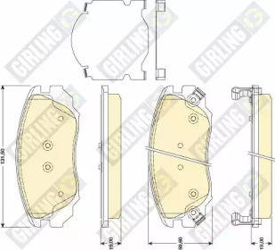 Дополнительные работы GIRLING для CHEVROLET MALIBU (V300) 2.0 D