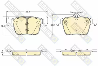 Дополнительные работы GIRLING для VW TOURAN (5T1) 1.6 TDI