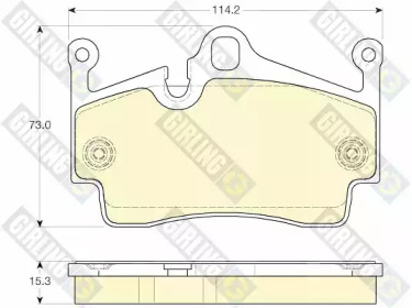 Запчасти для ТО GIRLING для PORSCHE CAYMAN (981) S 3.4