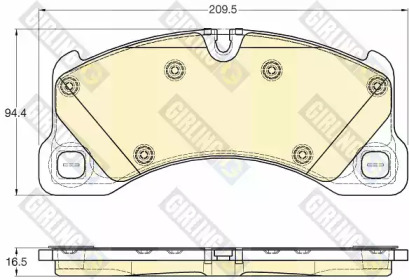 Дополнительные работы GIRLING для PORSCHE CAYENNE (92A) 3.0 Diesel