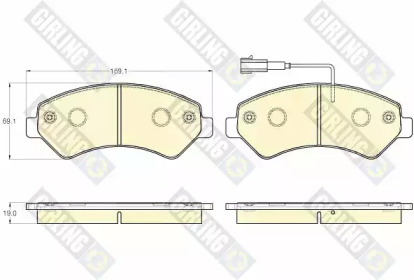 Запчасти для ТО GIRLING для PEUGEOT BOXER c бортовой платформой/ходовая часть 2.0 BlueHDi 160