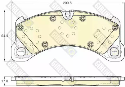 Дополнительные работы GIRLING для PORSCHE CAYENNE (92A) 3.0 Diesel