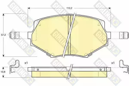 Запчасти для ТО GIRLING для MAZDA MX-5 I (NA) 1.8