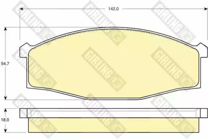 Запчасти для ТО GIRLING для NISSAN CABSTAR (F22, H40) 2.5 TD (F22)
