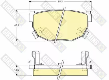Запчасти для ТО GIRLING для NISSAN 200 SX (S14) 2.0 i 16V