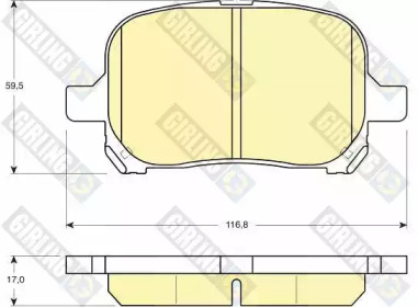 Запчасти для ТО GIRLING для LEXUS ES (VCV10_, VZV21_) 300 (MCV10_, VCV10_)