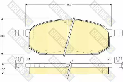 Запчасти для ТО GIRLING для MAZDA 323 F V (BA) 2.0 24V