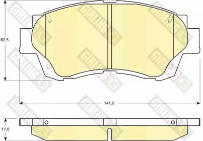 Запчасти для ТО GIRLING для LEXUS ES (VCV10_, VZV21_) 300 (MCV10_, VCV10_)