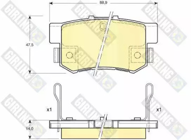 Дополнительные работы GIRLING для HONDA CIVIC VII Hatchback (EU, EP, EV) 2.0 Type-R