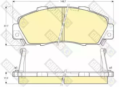 Запчасти для ТО GIRLING для HONDA NSX Кабриолет (NA) 3.0 24V Vtec