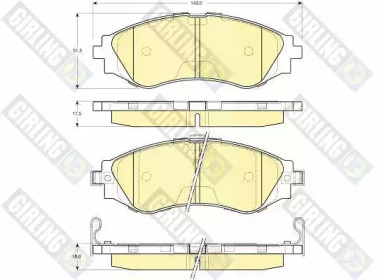 Дополнительные работы GIRLING для CHEVROLET ZAFIRA (F75) 2.0