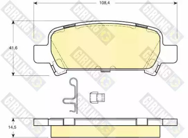 Дополнительные работы GIRLING для SUBARU IMPREZA седан (GD) 2.0 i AWD