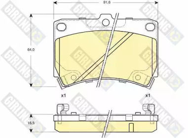 Дополнительные работы GIRLING для KIA RIO универсал (DC) 1.5 16V