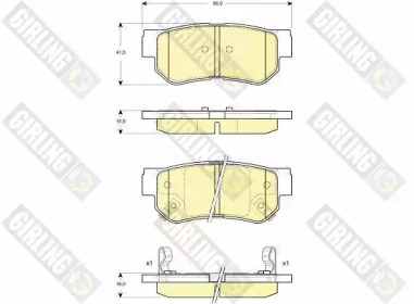 Запчасти для ТО GIRLING для KIA OPIRUS (GH) 3.8 V6