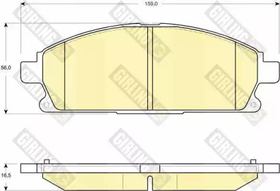 Запчасти для ТО GIRLING для NISSAN X-TRAIL (T30) 2.2 dCi 4x4