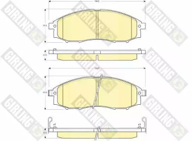 Дополнительные работы GIRLING для NISSAN PATHFINDER II (R50) 3.2 TD 4WD
