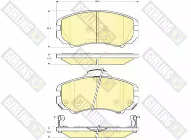 Запчасти для ТО GIRLING для KIA SOUL (AM) 1.6